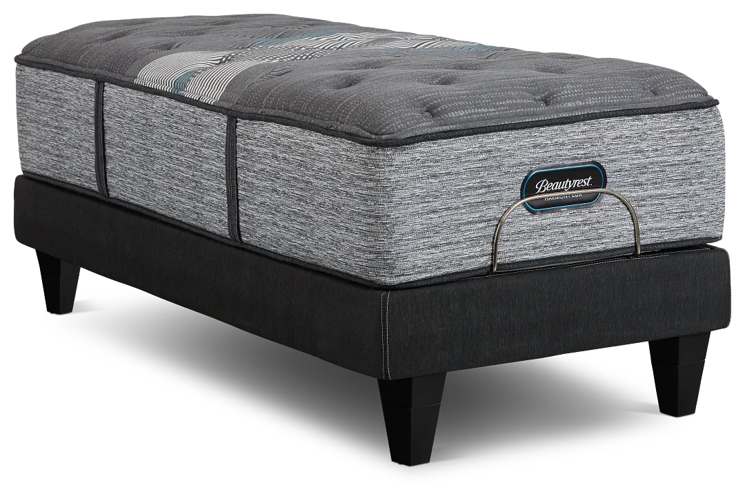 Beautyrest Harmony Lux Diamond Series Plush Black Luxury Adjustable Mattress Set