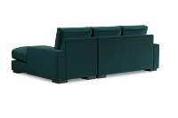 Edgewater Joya Teal Right Chaise Sectional