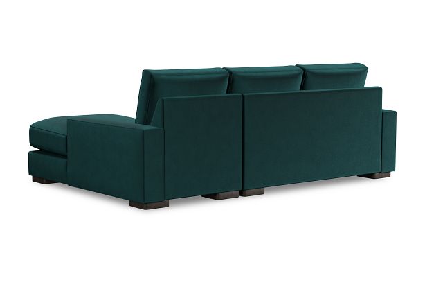 Edgewater Joya Teal Right Chaise Sectional