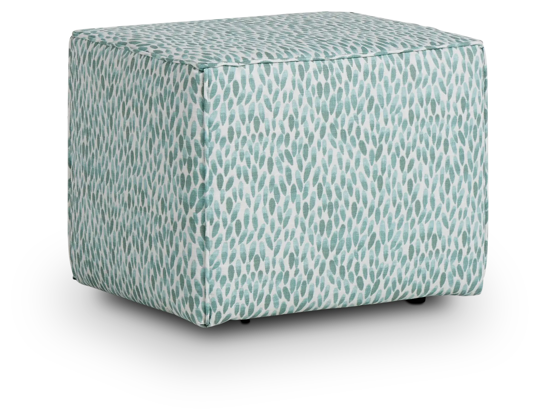 Lotus Light Blue Indoor/outdoor Accent Ottoman Lotus Light Blue Indoor/outdoor Accent Ottoman