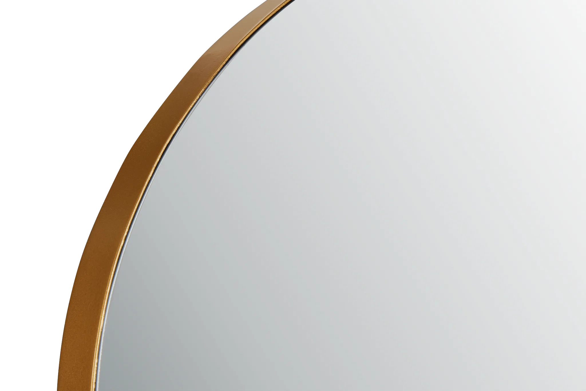 Hudson Gold Floor Mirror