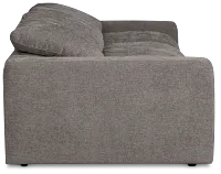 Drift Dark Gray Fabric 3-piece Modular Power Sofa