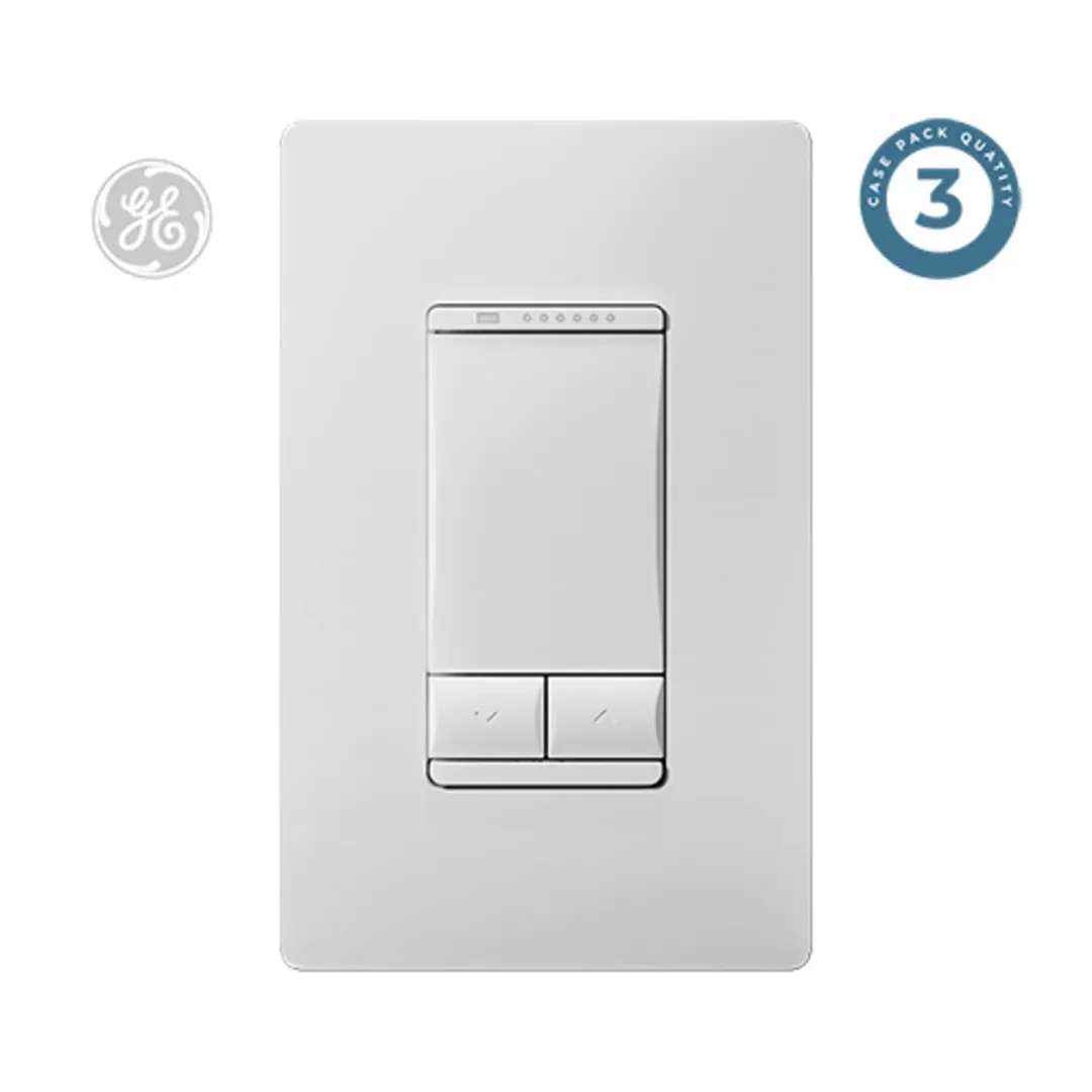 Ge Proseo/flex Wifi Button Motion Dimmer White Smart Light Dimmer
