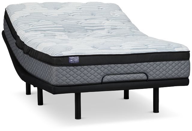 Kevin Charles By Sealy Signature Plush Elite Adjustable Mattress Set