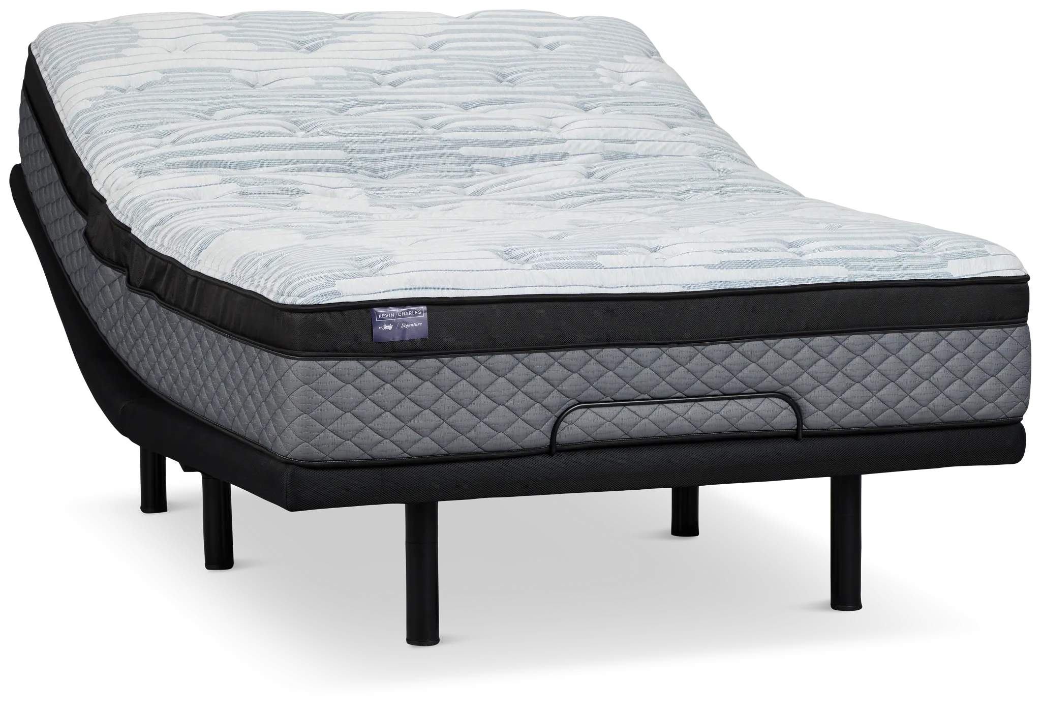 Kevin Charles By Sealy Signature Plush Elite Adjustable Mattress Set