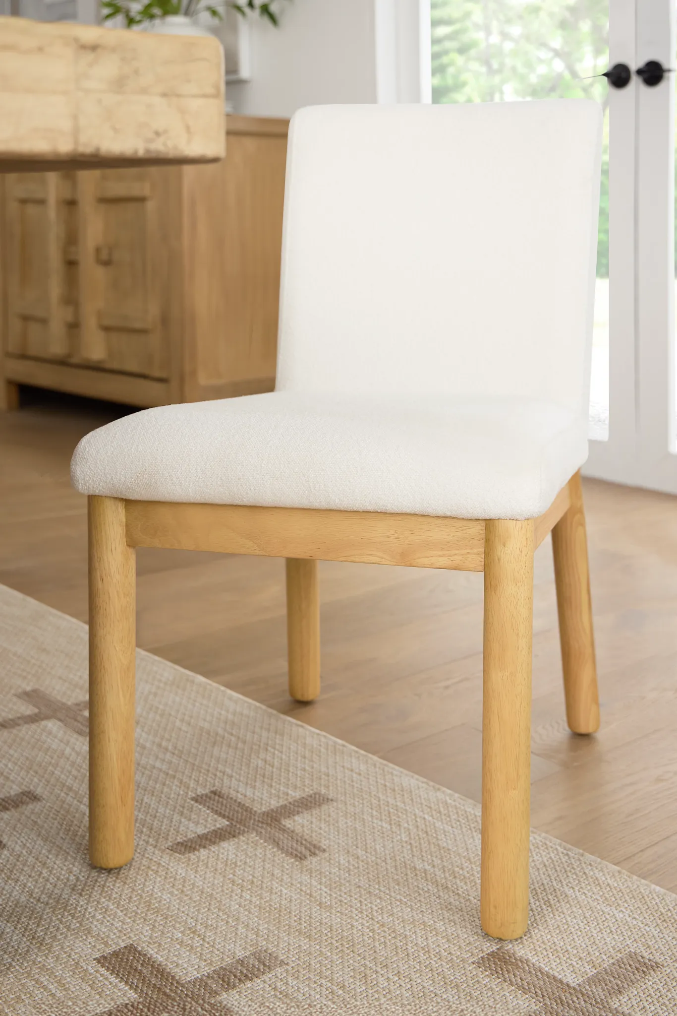 Brisbane Light Tone Upholstered Side Chair