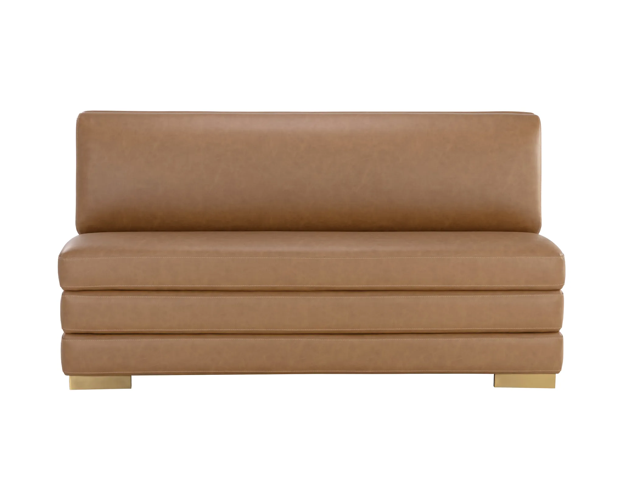 Gayle Brown Upholstered Dining Bench