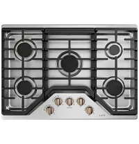 Cafe 1 Series Bronze 5 Piece Gas Knobs