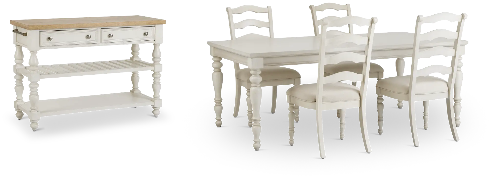 Savannah Ivory Rect Dining Room Savannah Ivory Rect Dining Room