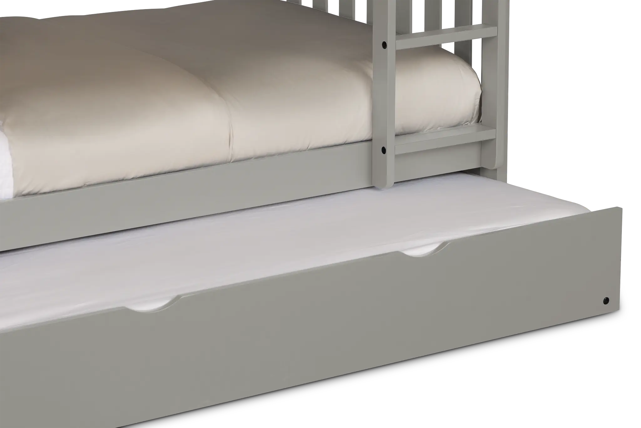 Charleston Gray Trundle Bunk Bed Charleston Gray Trundle Bunk Bed