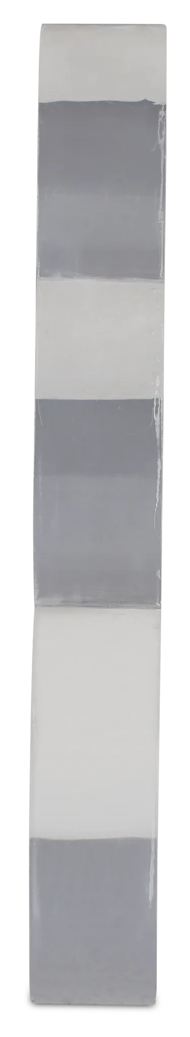 Snowman Clear Large Sculpture