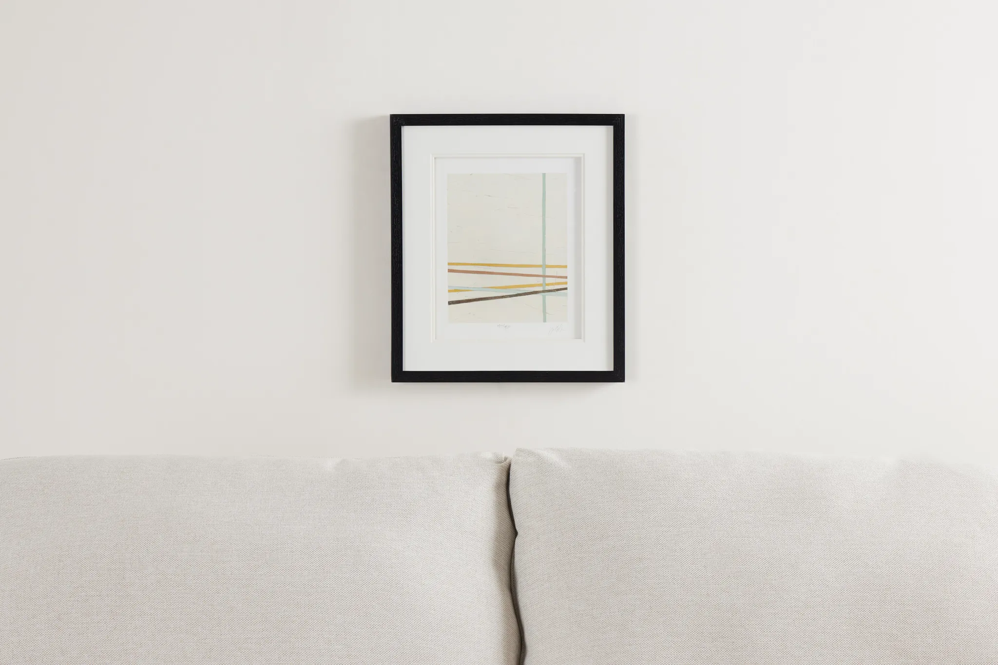 Streak Multicolored Framed Wall Art