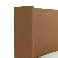 Captiva Elite Light Brown 60" Upholstered Shelter Bed