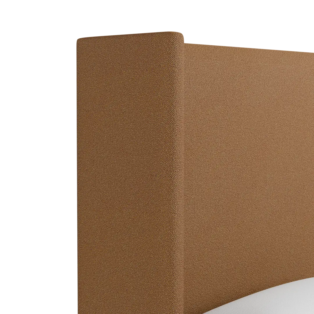 Captiva Elite Light Brown 60" Upholstered Shelter Bed Captiva Elite Light Brown 60" Upholstered Shelter Bed