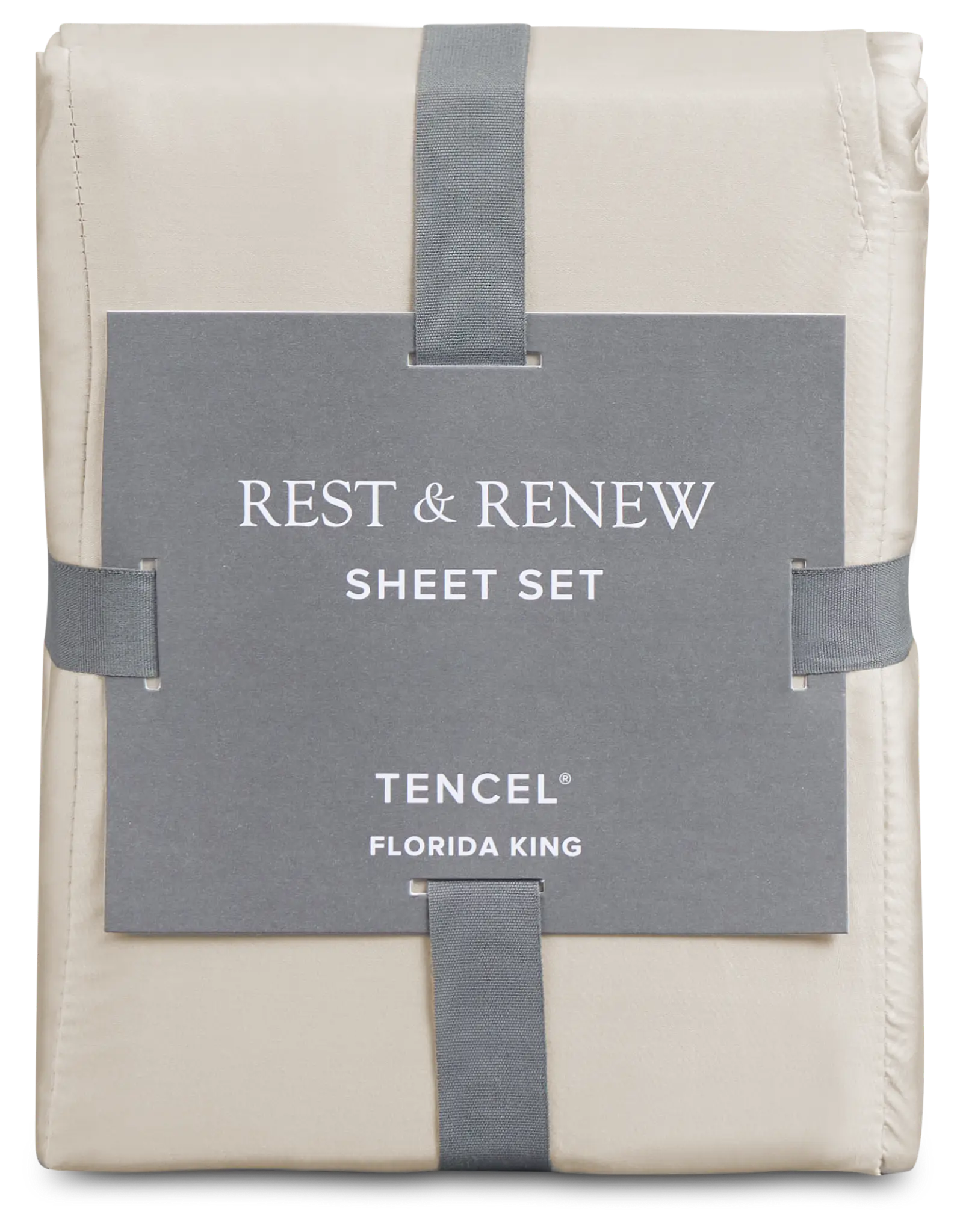 Rest & Renew Tencel Beige 300 Thread Sheet Set Rest & Renew Tencel Beige 300 Thread Sheet Set