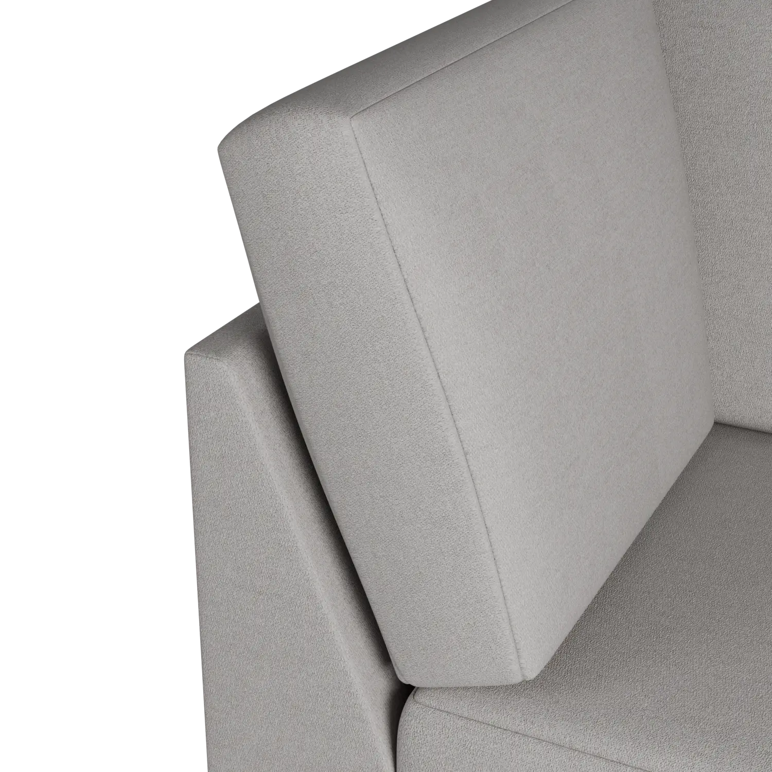 Citymod Light Gray Fabric Wedge Citymod Light Gray Fabric Wedge