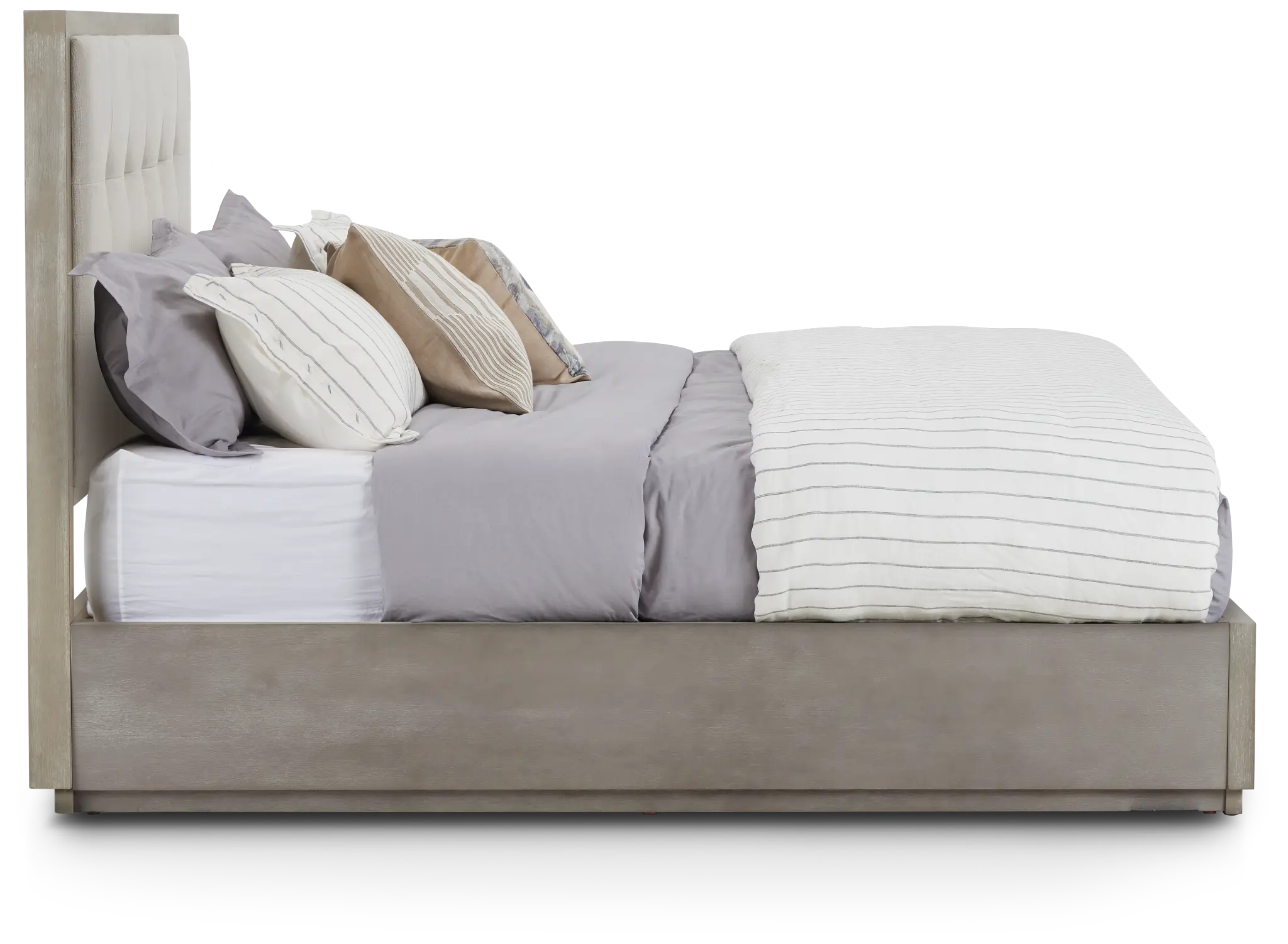 Madden Light Tone Wood Platform Bed Madden Light Tone Wood Platform Bed