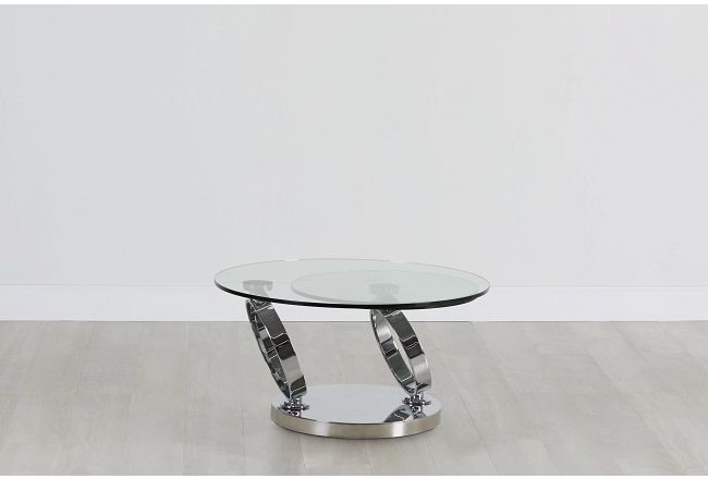Grafton Glass Round Coffee Table