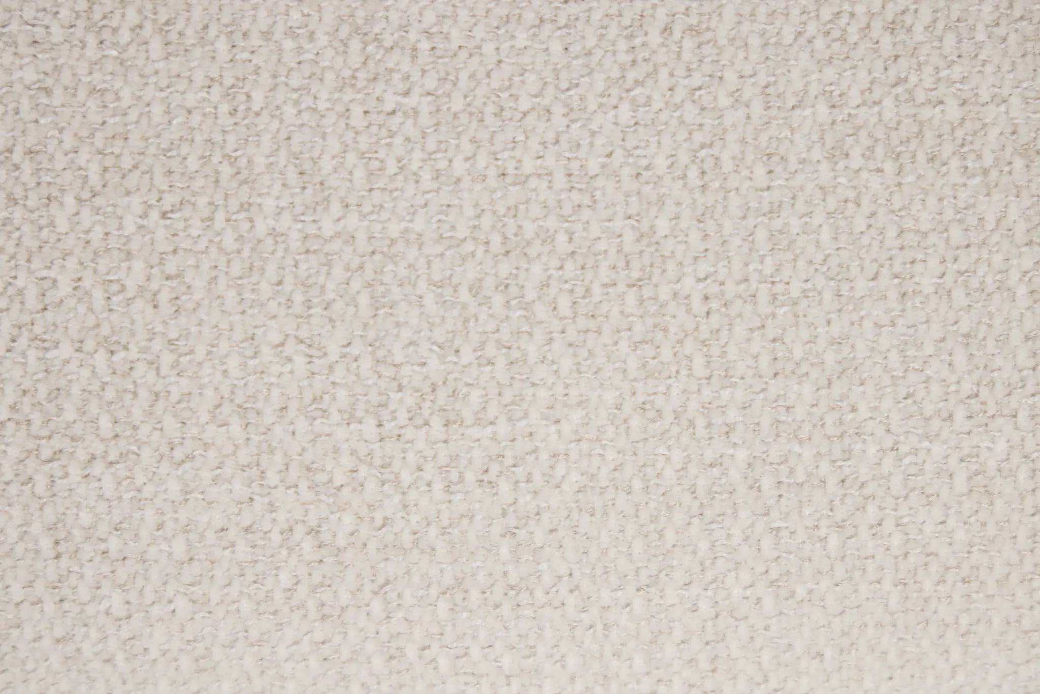 Dean White Fabric Recliner