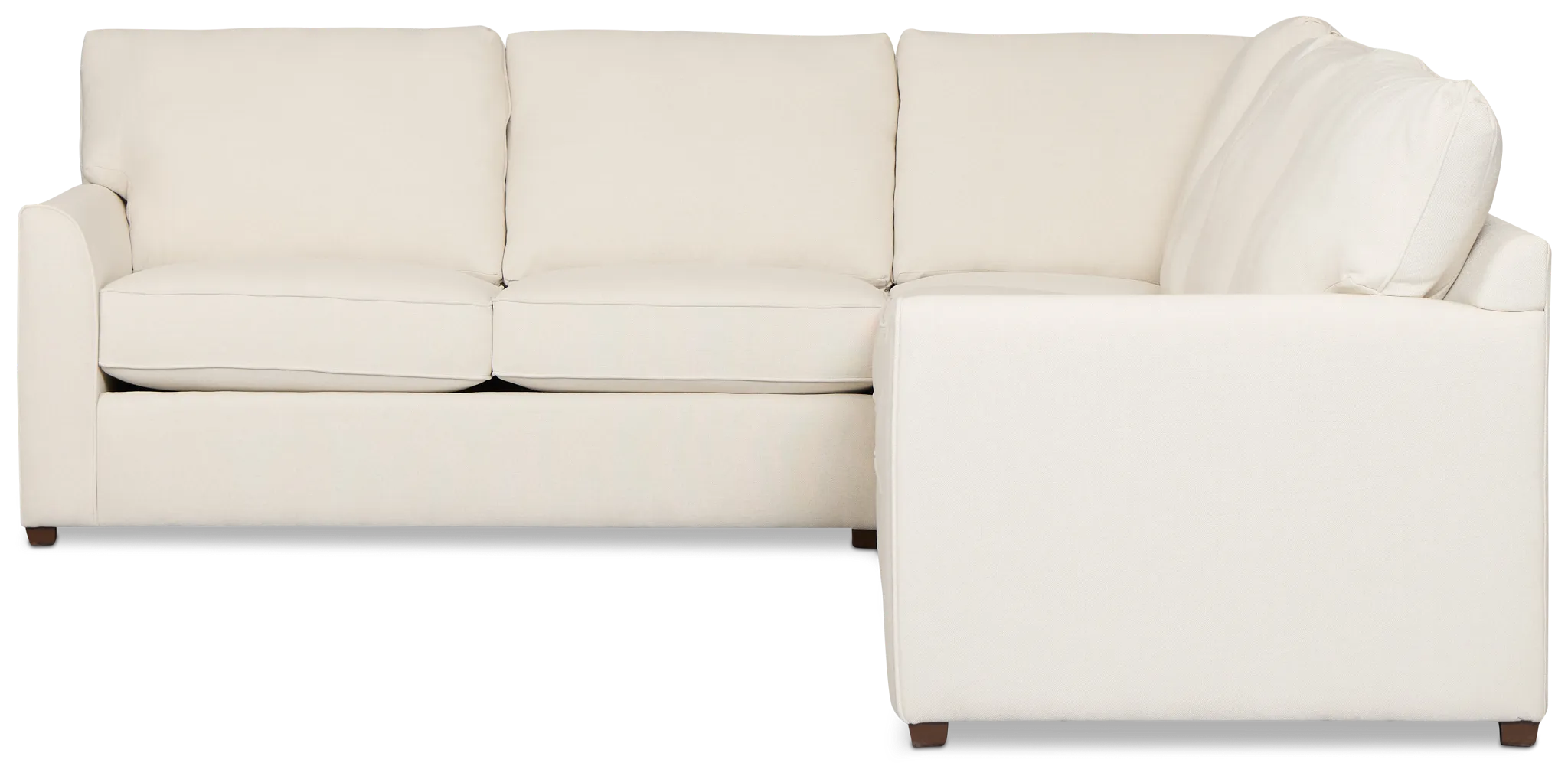 Tate Light Beige Fabric Medium Two-arm Sectional