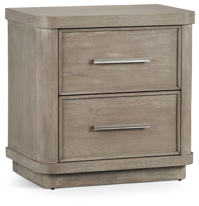 Soho Light Tone 2-drawer Nightstand