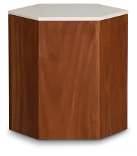 Isla Marble Accent Table