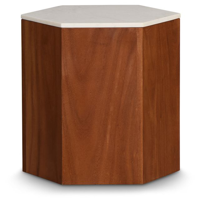 Isla Marble Accent Table