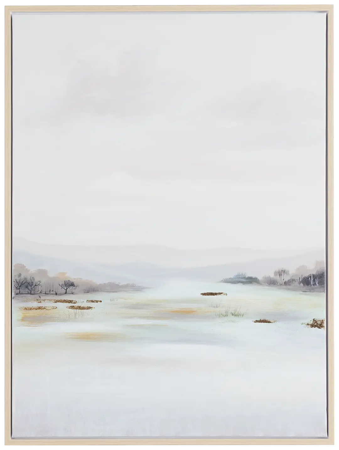 Nalah Light Gray Framed Wall Art Nalah Light Gray Framed Wall Art