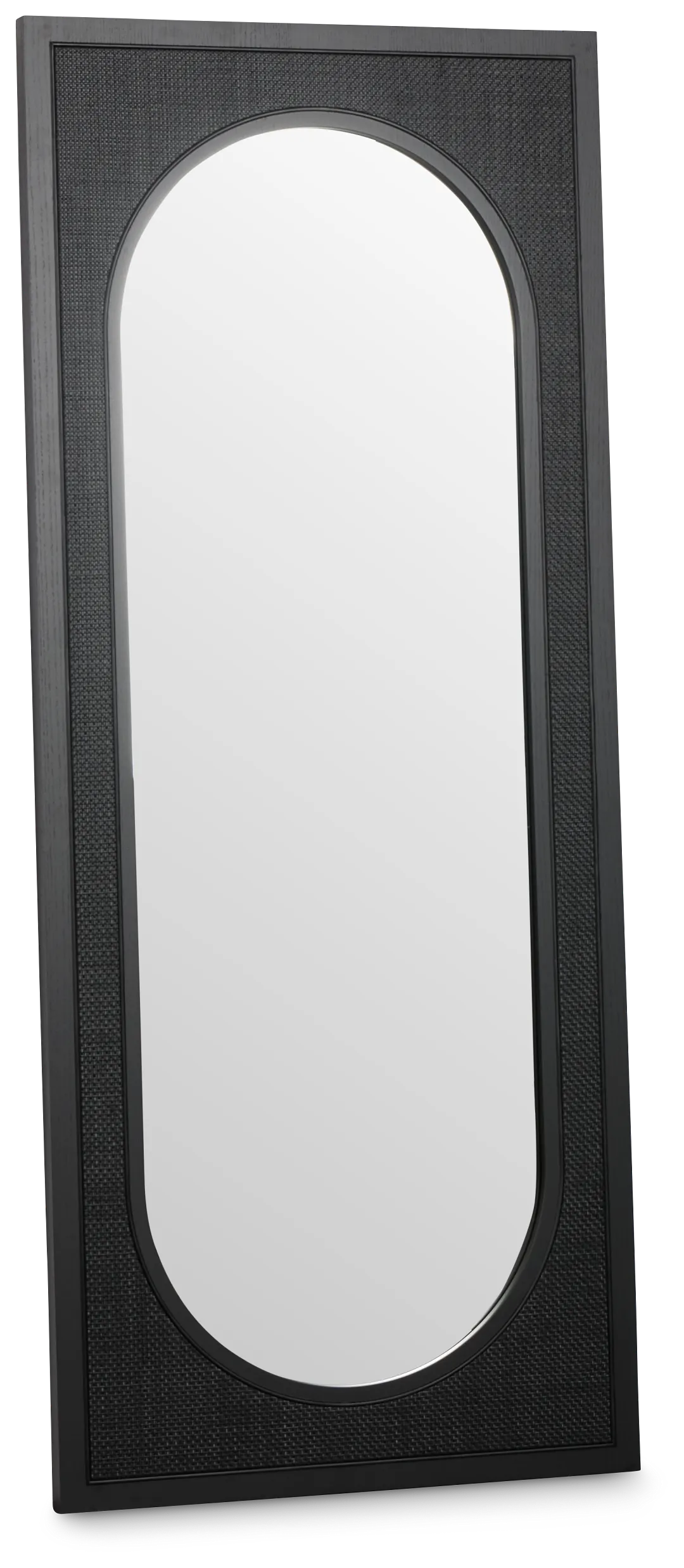 Pacific Black Floor Mirror