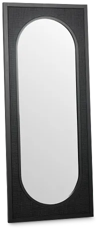 Pacific Black Floor Mirror