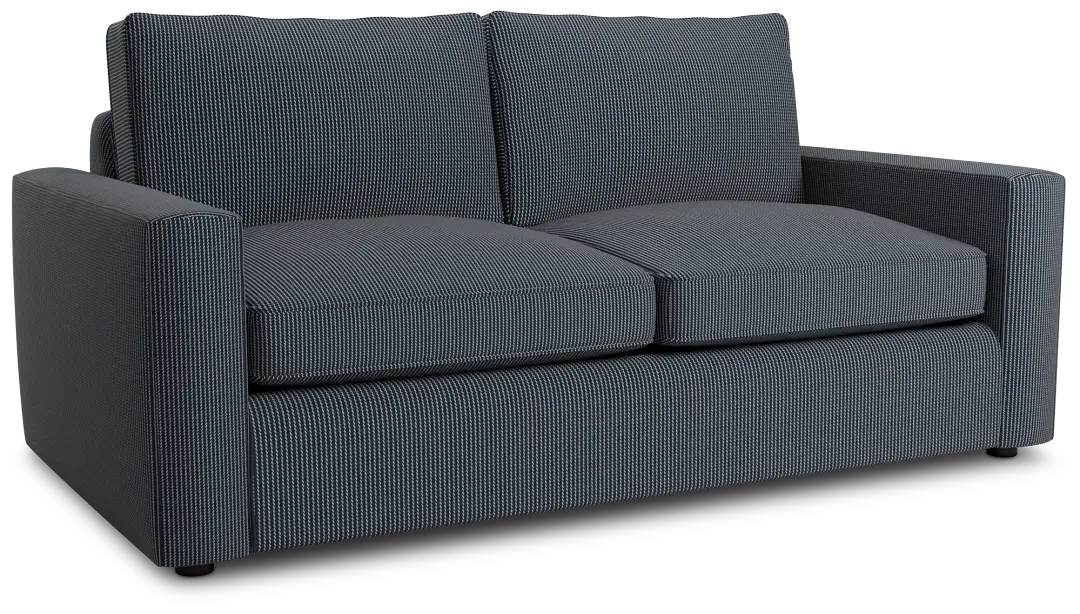 Siesta Lucy Navy Fabric Sofa Siesta Lucy Navy Fabric Sofa
