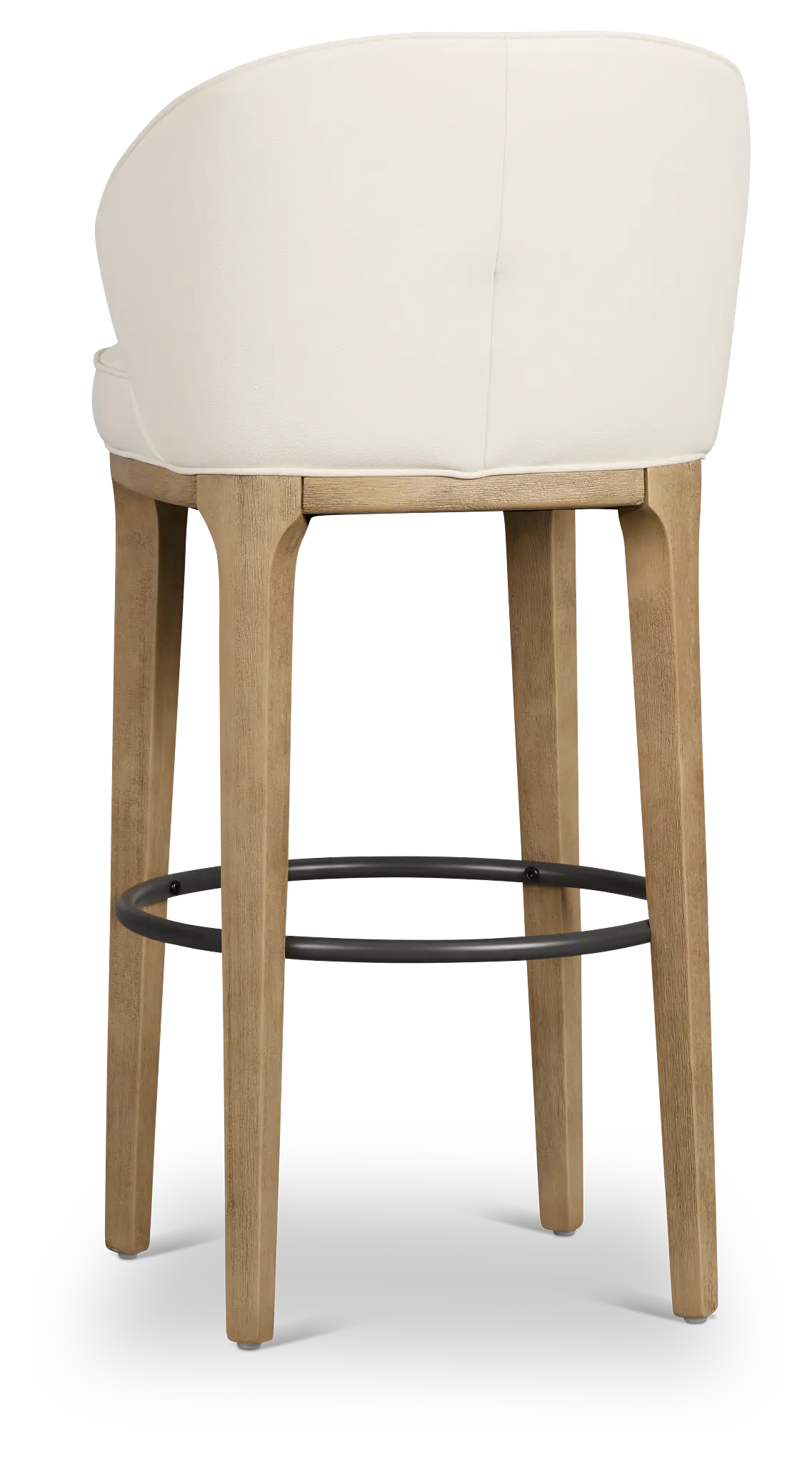 Libby Whitemicro 30" Upholstered Barstool Libby Whitemicro 30" Upholstered Barstool
