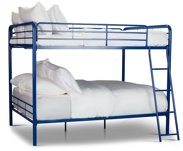 Rory Blue Metal Bunk Bed
