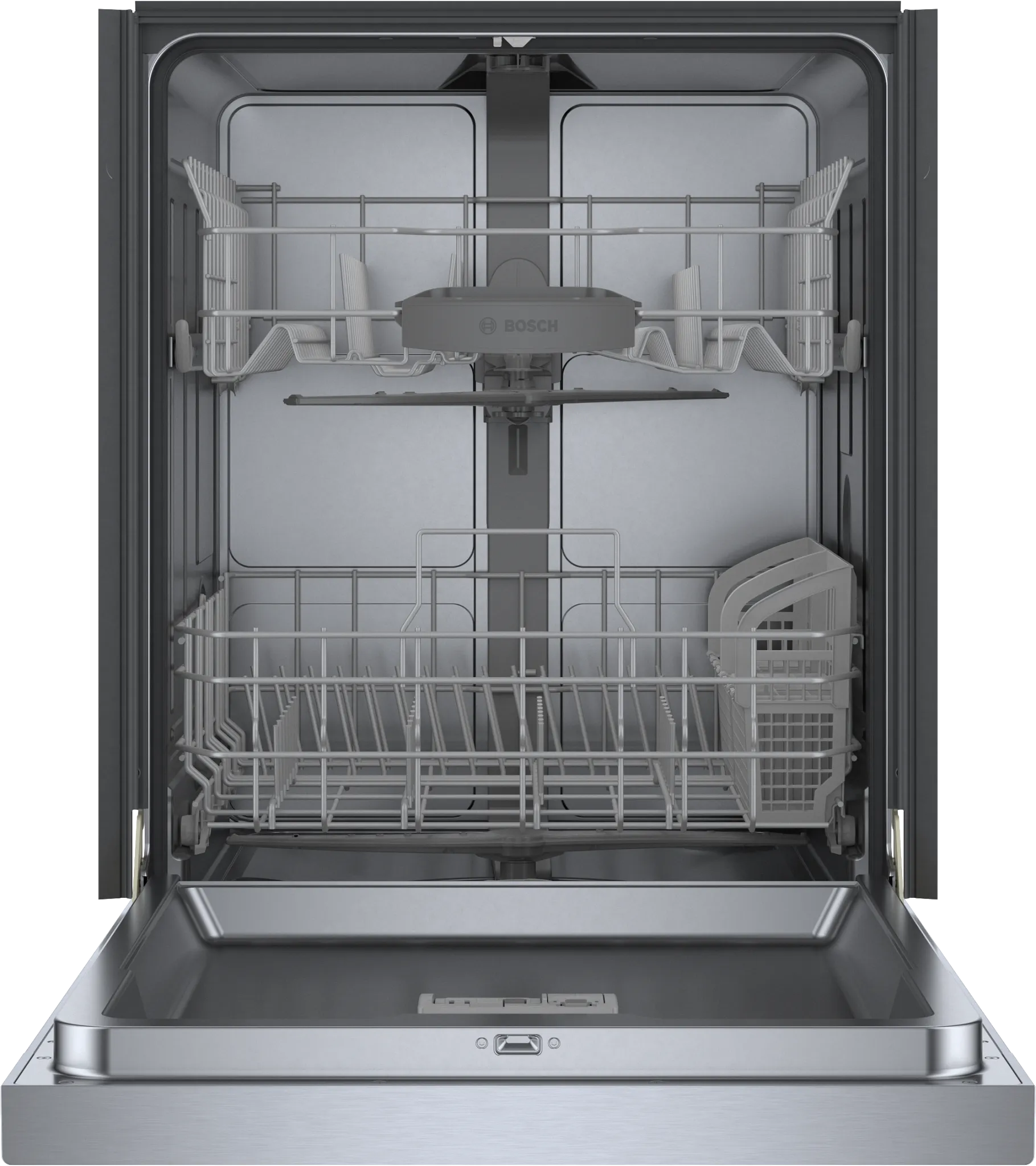 Bosch 100 Series Stainless Steel 24" Built In Dishwasher