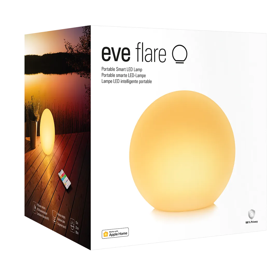 Eve Flare Multicolored Smart Lighting