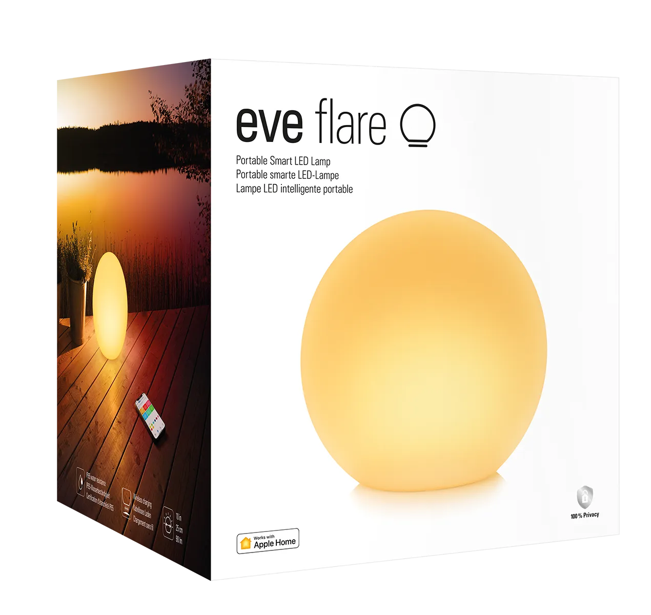 Eve Flare Multicolored Smart Lighting