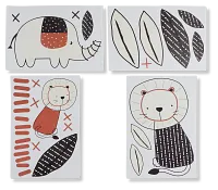 Patch 4 Piece Crib Bedding Set