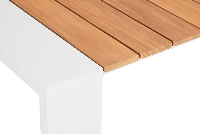 Sunrise Whiteteak 65" Reactangular Table