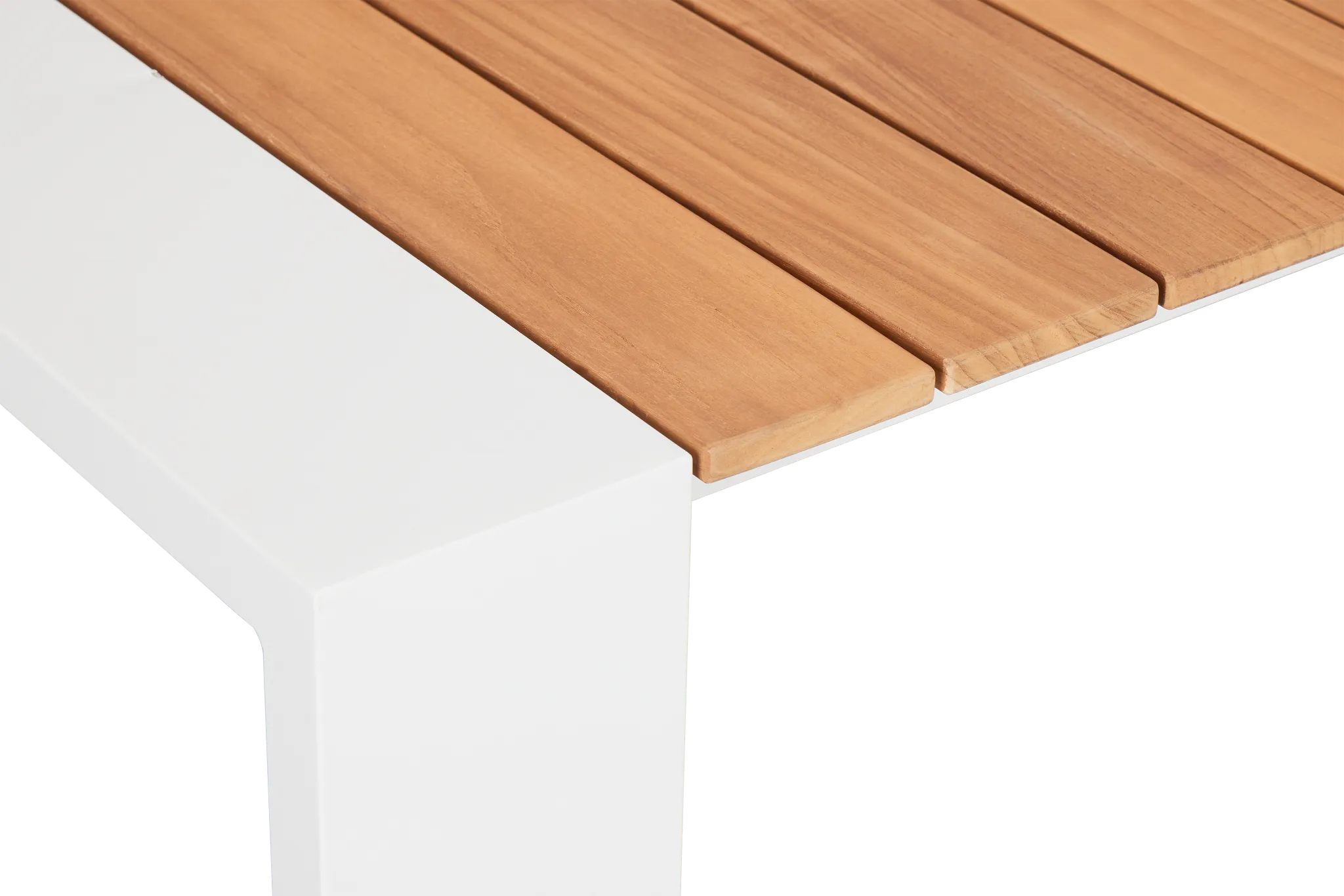 Sunrise Whiteteak 65" Rectangular Table