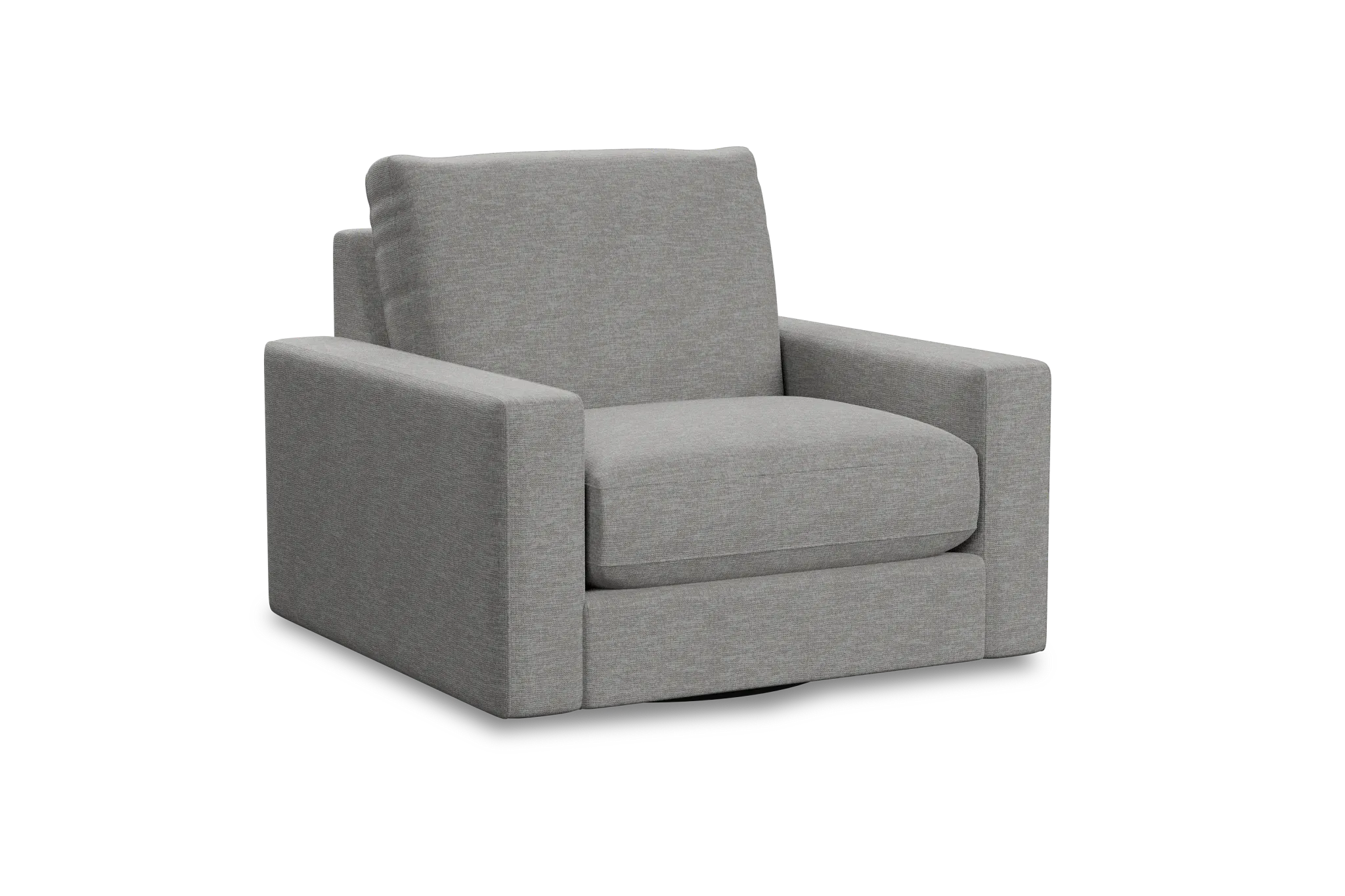 Edgewater Victory Gray Swivel Chair