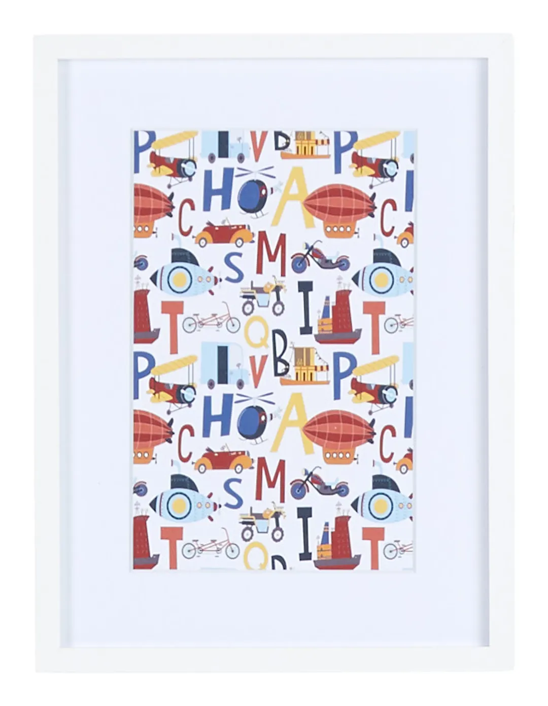 Travel Multicolored Framed Wall Art