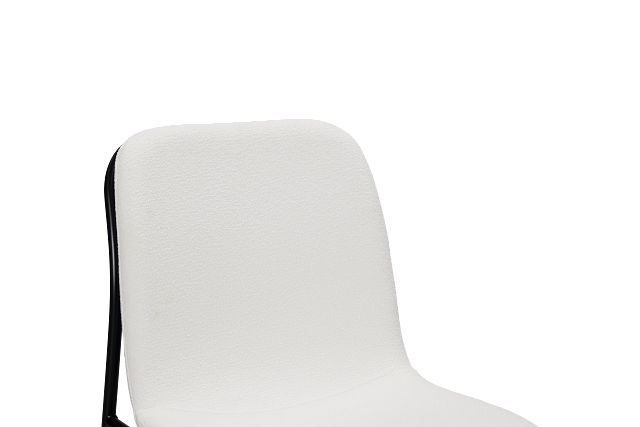 Palos White Upholstered Side Chair