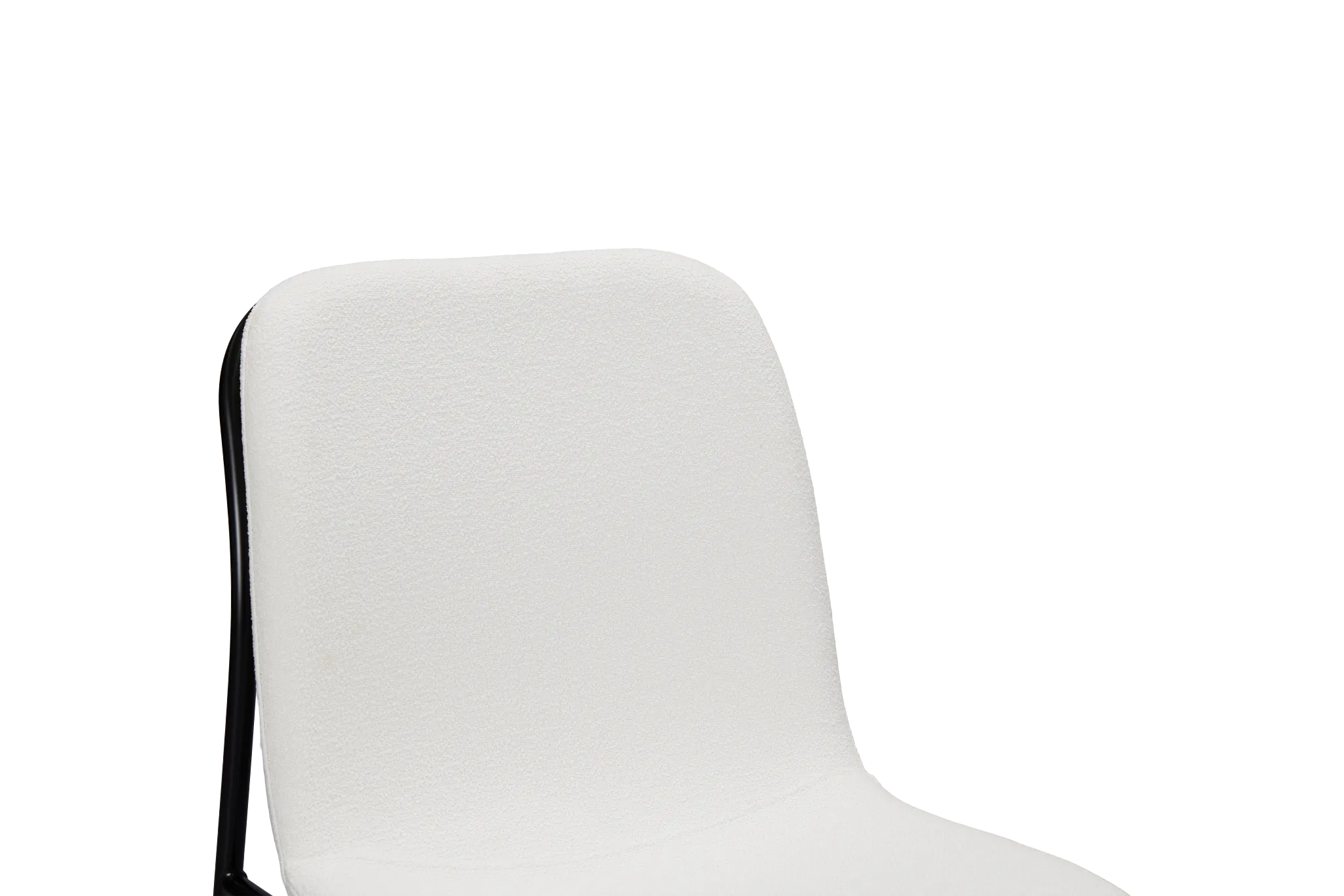 Palos White Upholstered Side Chair