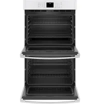 Ge 3000 Series White 30" Double Electric Oven