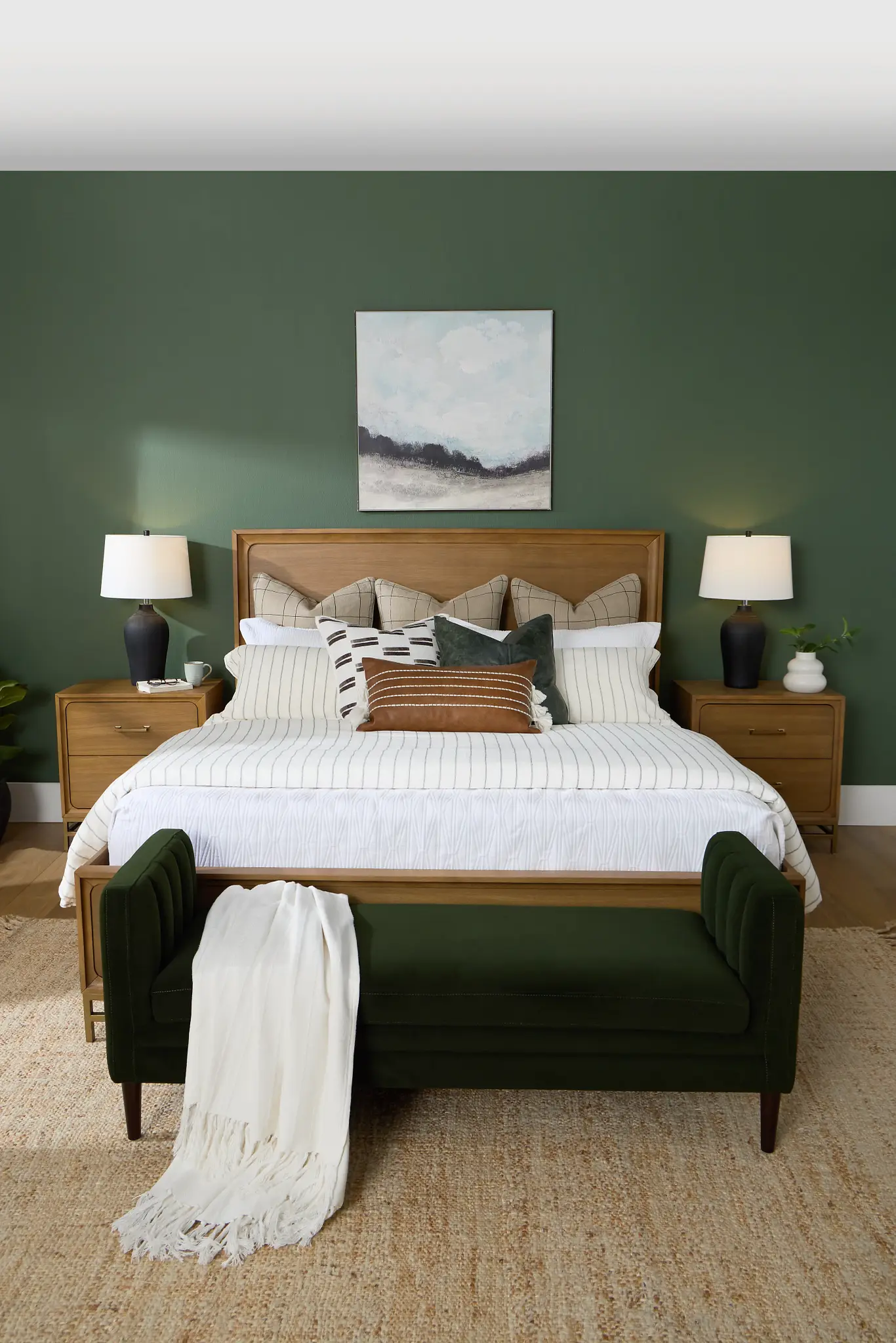 Provo Mid Tone Panel Bed Provo Mid Tone Panel Bed