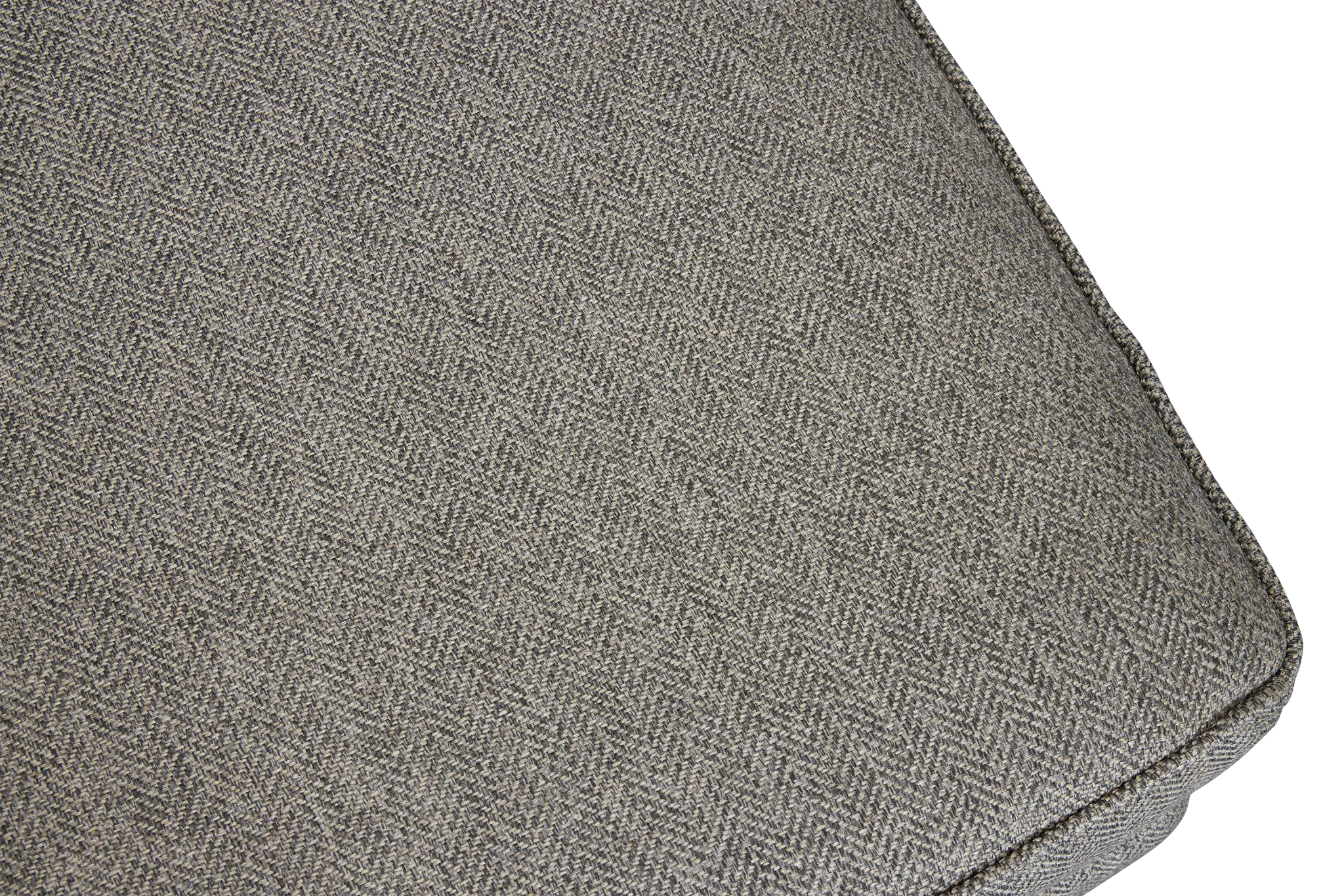 Avery Dark Gray Fabric Ottoman Avery Dark Gray Fabric Ottoman