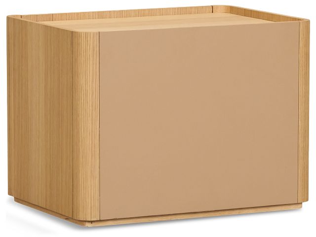 Nomad Light Tone 2-Drawer Nightstand | Modern Style