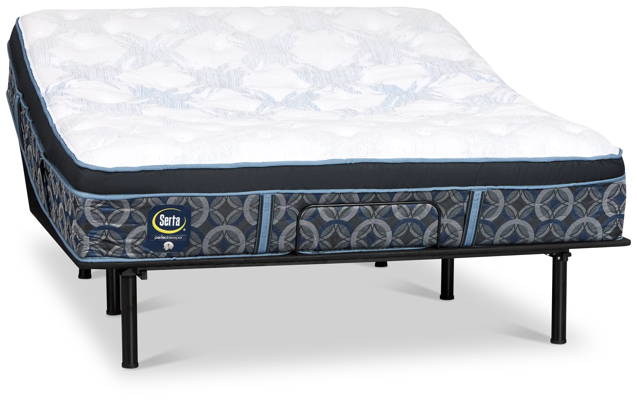 Perfect Sleeper Bay City Plush Basic 2.0 Adjustable Mattress Set
