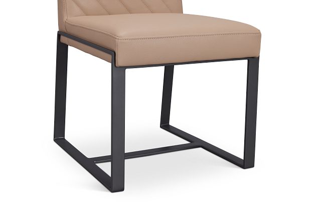 Harlem Taupe Upholstered Side Chair