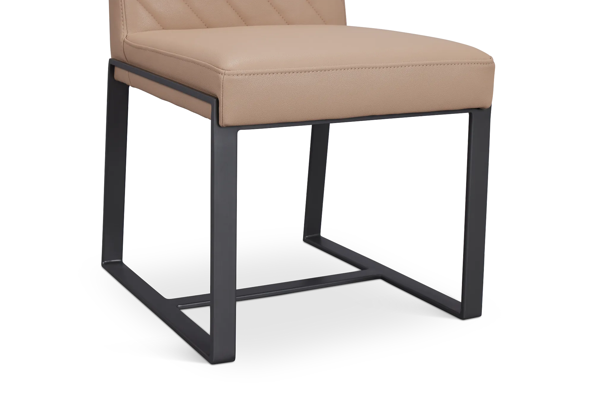 Harlem Taupe Upholstered Side Chair